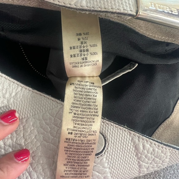 Burberry grey lindburg hobo - Picture 7 of 11